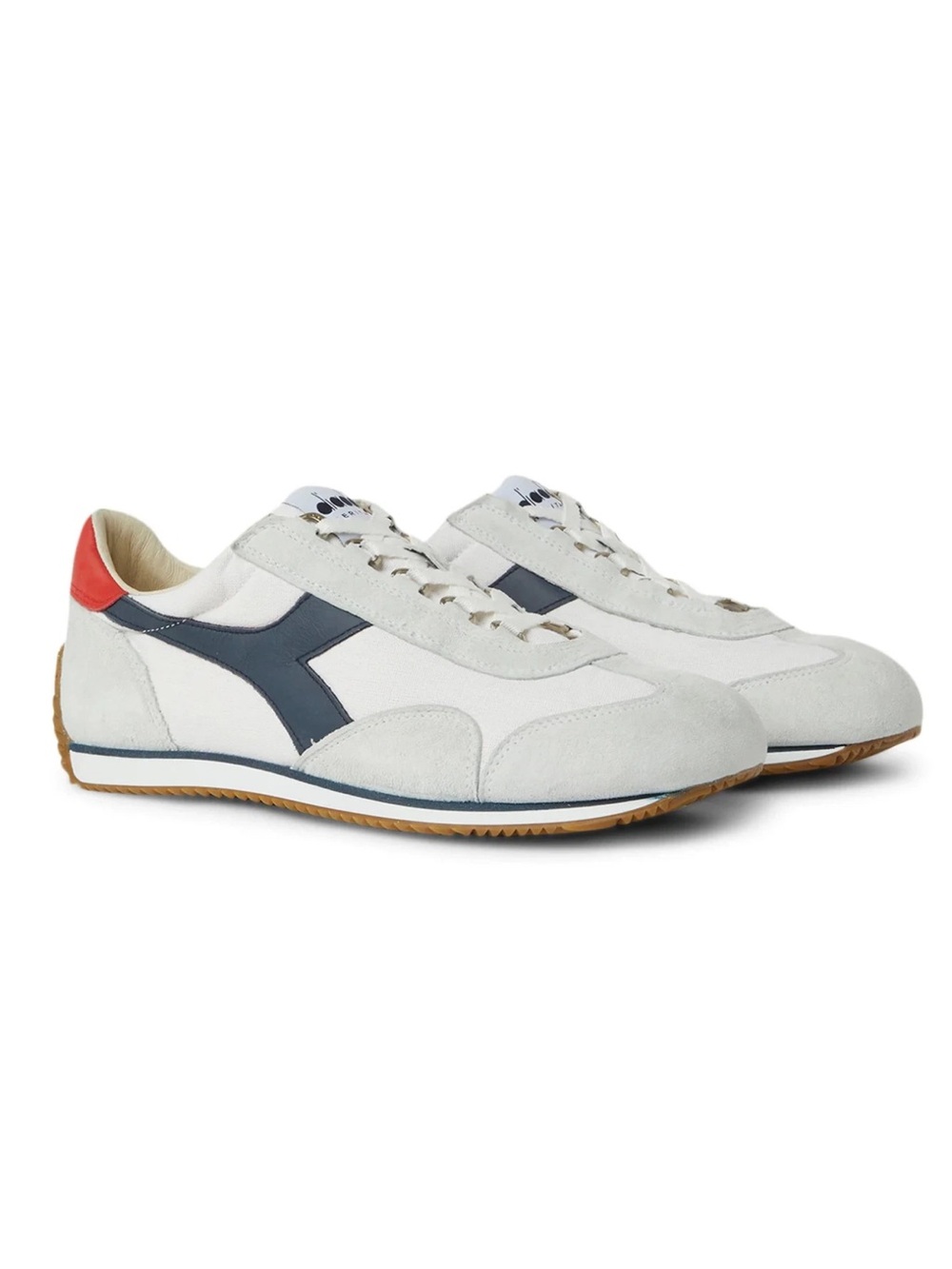 Diadora Heritage Shoes Equipe H Canvas Trainers Leather Men 7 Women 8.5